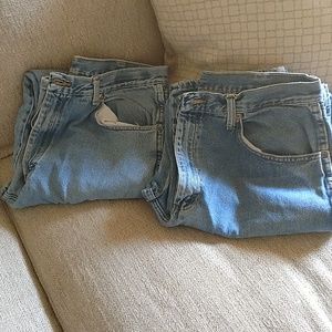 Men work jeans 2 pair